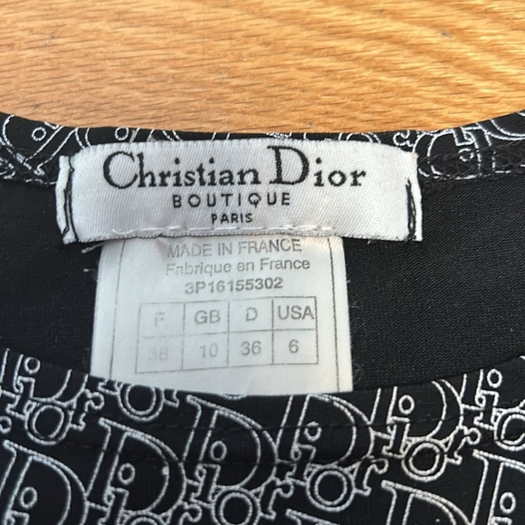 Christian Dior trotter pattern tank - Picture 4 of 4